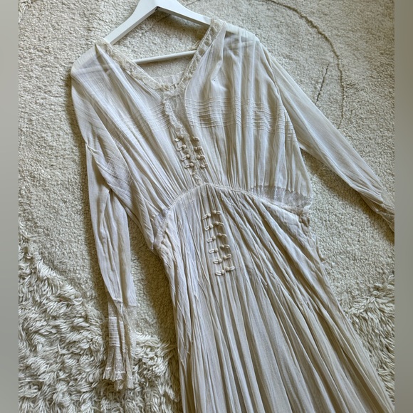 Dresses & Skirts - Antique Edwardian lawn dress wedding dress